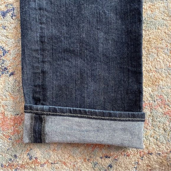 Slim-fit jeans with Dark Wash Resin & Timber Stitch - Picture 4 of 5